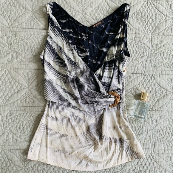ROBERTO CAVALLI SILK TOP